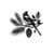 Cardinal Bird Pine Branch Metal Wall Art, Black Wrought Iron Style Wall Decor, Outdoor Patio Garden, Farmhouse Fireplace Decor, Housewarming Gift (Black,24 inch)