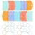 Card Rings Colored Index Tabs Flashcard Organizer Binder Loop Learning Sets