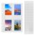Card Sleeves Binder Sheets 4 Pocket Clear Inserts