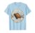 Career Reader Since Childhood Vintage Book Lover Humor T-Shirt, Men, Baby Blue, XX-Large