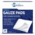 Care Science Gauze Pads 4×4 in, 25ct, 12-Ply