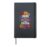 Caring Is Not Political Floral Hardcover Journal, Black