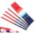 Carpenter Pencil Set 10PCS Double Colored Wood Pencils for Construction Marking on Timber Metal Plastic Flat Profile 6.89 Inch