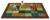 Carpets for Kids 18116 Nature Colors Seating Classroom Kids Room Rug 6ft x 9ft Rectangle Brown
