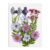 CarpNettore Children Paper Crafting papermaking Dried Flower Sets Glue Bottles Paper Pulp Bags Suitable for Craft workshops Activities, Pale Lavender Flowers, Lavender