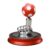 Car Solar Powered Rotating Air Purifier for Car, 360° Aromatherapy Diffuser & Football Decor, Dashboard Car Ornament, Personalized Soccer Fan Gift, Auto Air Freshener (Green) Red
