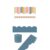 Carson Dellosa 104Ft of Boho Stripes & Polka Dots and Stone Blue Bulletin Board Borders, Scalloped Trim, Whiteboard, Posterboard, Party, Office Decorations, and Classroom Decor