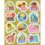 Carson Dellosa Fairy Tale Forest 72 Motivational Stickers for Kids, 6 Sheets of Forest Incentives with Positive Affirmations for Prizes, Reward Chart, and School Supplies, Classroom Must Haves
