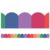 Carson Dellosa Farmers Market 39 Feet of Rainbow Cheer Bulletin Board Borders with Scalloped Trim, Craft Theme Locker, Cubby, and Classroom Decor