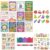 Carson Dellosa Farmers Market Classroom Bundle, 12pc Motivational Poster Set, Freshly Picked Friends Bulletin Board Set, Fruits & Veggies Cutouts, Rainbow Scalloped Border, Farmers Market Stickers