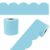 Carson Dellosa Sky Blue Bulletin Board Border Roll for Classroom, 65Ft