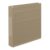 Carstens 1.5-Inch Heavy Duty 3-Ring Binder – Side Opening, Taupe, Durable Plastic, Precision No-Gap Rings, Waterproof Covers, No Pockets, Holds 250 Letter-Size Sheets, BPA-Free, Made in USA (2046-3R)