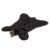 Carstens Plush Black Bear Kids Animal Rug Small