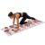 Cartoon Children Ballet Dance Yoga Mat-68x24in,Exercise Mat for Men Women Pink Butterflies Ballet Shoes Non-Slip Yoga Mats with Carrying Strap Cushioned Workout Mat For Home Gym Pilates Fitness