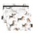 Cartoon Dog White Clear Pen Pencil Case Pouch