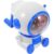 Cartoon Manual Pencil Sharpener for Students Adjustable Tip Blue