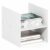 Casafoyer Cubicle Cube Insert, H-Shelf Cube Organizer, 2-Tier Shelf Accessory, Fits into Triple Thick Cubes, IKEA Kallax, for Organizers and Storage, White – Pack of 2