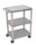 Casafoyer Multipurpose Storage Utility Cart 3 Shelves Structural Foam Plastic-Gray