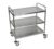 Casafoyer ST-3 37″ H Large Stainless Steel Cart-3 Shelves