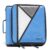 Case-it School Zipper Binder | 2″ O-Rings | 400-Sheet | LT-007 Denim Blue