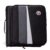 Case-it Workstation Zipper Binder | 2-Inch O-Rings | LT-117 Black