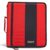 Case-it Zipper Binder | 2-Inch O-Rings | 350-Sheet | D-251 Fire Engine Red