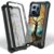 Case for Consumer Cellular Iris Connect 2 w/ Screen Protector, Orange Book