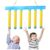 Catching Sticks Game, Falling Sticks Reflex Challenge with Adjustable Speed, Hand-Eye Coordination and Reaction Training Toy for Kids and Families