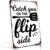 Catch You on The Flip Side Vintage Metal Wall Art Signs 8X12 Inch