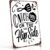 Catch You on The Flip Side Vintage Metal Wall Art Signs 8X12 Inch