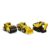 CAT Construction Toys CAT Construction Die Cast Metal 3 Pack Vehicles – Steam Roller/Excavator/Wheel Loader for Ages 3+