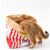 Cat Crinkle Sack,Cat Toy Kraft Paper Tunnel Bag Toy,25.6×19.7 Inch Interactive and Foldable Cat Sack for Kitten to Hide(B)