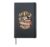 Cat Hair Solitaire Combo Card Playing Funny Card Game Hardcover Journal, Black
