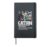 Cation Funny Chemistry Science Teacher Cat Men Women Kids Hardcover Journal, Black