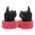 Cat Pencil Sharpener Novelty Wooden 2pcs Single Hole Manual Supply