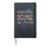Cats Fan Music Sheet Music Notes Hardcover Journal, Black