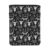 Cat Skull Head Witch Board Black Gothic Book Sleeve for Book Lovers