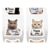 Cat Thank You Stickers Roll, 500 Adhesive Waterproof Decoration, Laptop Dec