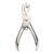 Cawwgt Portable Metal Hole Puncher Round Single Hole Punching Tool 8 Sheet Capacity with Chip Tray for Binder Papers Cards