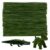 Caydo 100 Pieces Army Green Pipe Cleaners for Crafts