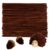Caydo 100 Pieces Dark Brown Pipe Cleaners Craft
