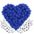 Caydo [400 pcs] – 300 Pieces 1 Inch Blue Pompoms with 100pieces Wiggle Eyes Multicolor Arts and Crafts Pom Poms Balls for Kids DIY Art Creative Crafts Home Decorations
