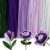 Caydo Purple Flower Pipe Cleaners, 500 Pieces Chenille Stems, 12inchx6 mm