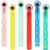 CCINEE 36pcs Funny Mini Bubble Wands for Kids, Colorful Bubble Wands Toys with Googly Eyes for Birthday Gifts Exchange School Rewards Party Favors Bubble Sticks