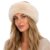 C.C Women’s Faux Fur Ear Warmer Headwrap Headband & Scarf Combo, Soft Velour Lined Winter Neck Warmer, Adjustable
