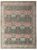 Cecil Area Rug for Living Room Bedroom Dining Room Hallway Soft Durable Indoor Floor Carpet Modern Home Décor Easy Care Green 8’x8′ Ft Square