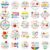 Ceiba Tree 375Pcs Thank You Teacher Label Stickers 1.5 Inch Teachers Appreciation Week Gifts Stickers for Envelope Seal Greeting Cards Boxes Bags Party Favor Decorations