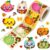 Ceiba Tree Pumpkin Stickers for Kids