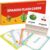 Ceiba Tree Spanish Flash Cards 100 English to Spanish Verb Conjugation Phrases Adjectives Colors Educational Bilingual Flashcards Learn Español for Kids Adult Beginners Toddlers Grade School Classroom