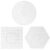 C’eitura 3Pcs 5mm Beads Boards High Temperature Resistance Large Clear Pegboards Kits Easy to Clean for Adults Beginners DIY Beading Projects (3 Types)